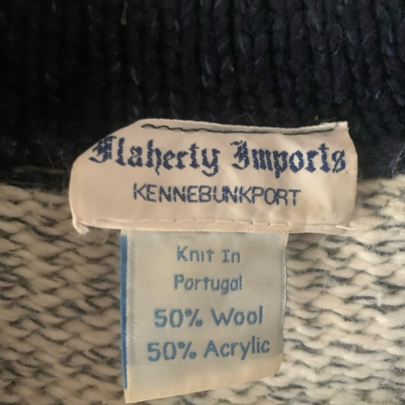 Flaherty Imports Wool Full Zip Sweater Women’s Size XL - Picture 6 of 6